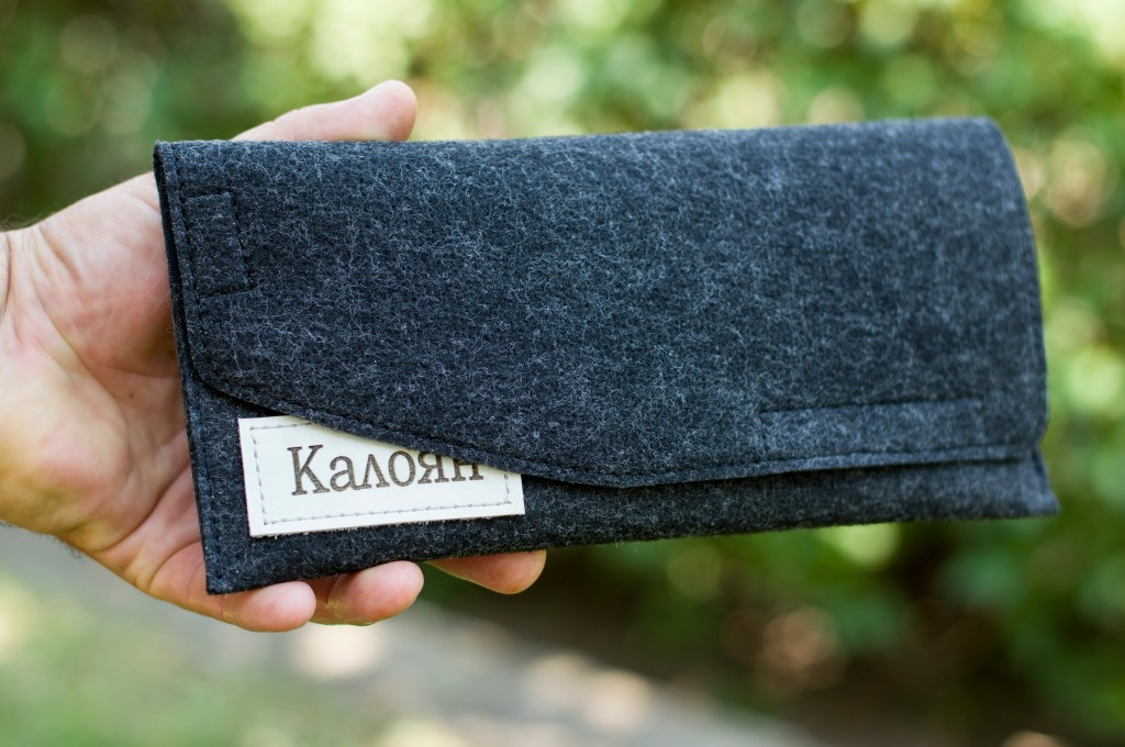 Персонализиран несесер от филц / Personalized case from&nbsp;felt