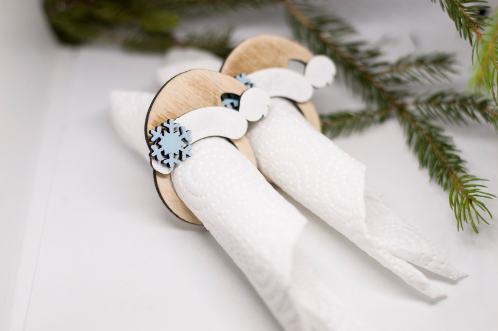 Коледни рингове за салфетки / Christmas napkin&nbsp;holder