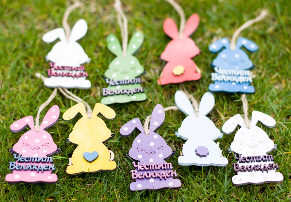 Цветно Великденско зайче / Colorful Easter&nbsp;bunny